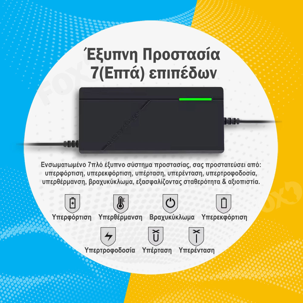 Φορτιστής μπαταρίας LiFePO4 24V 10Ah