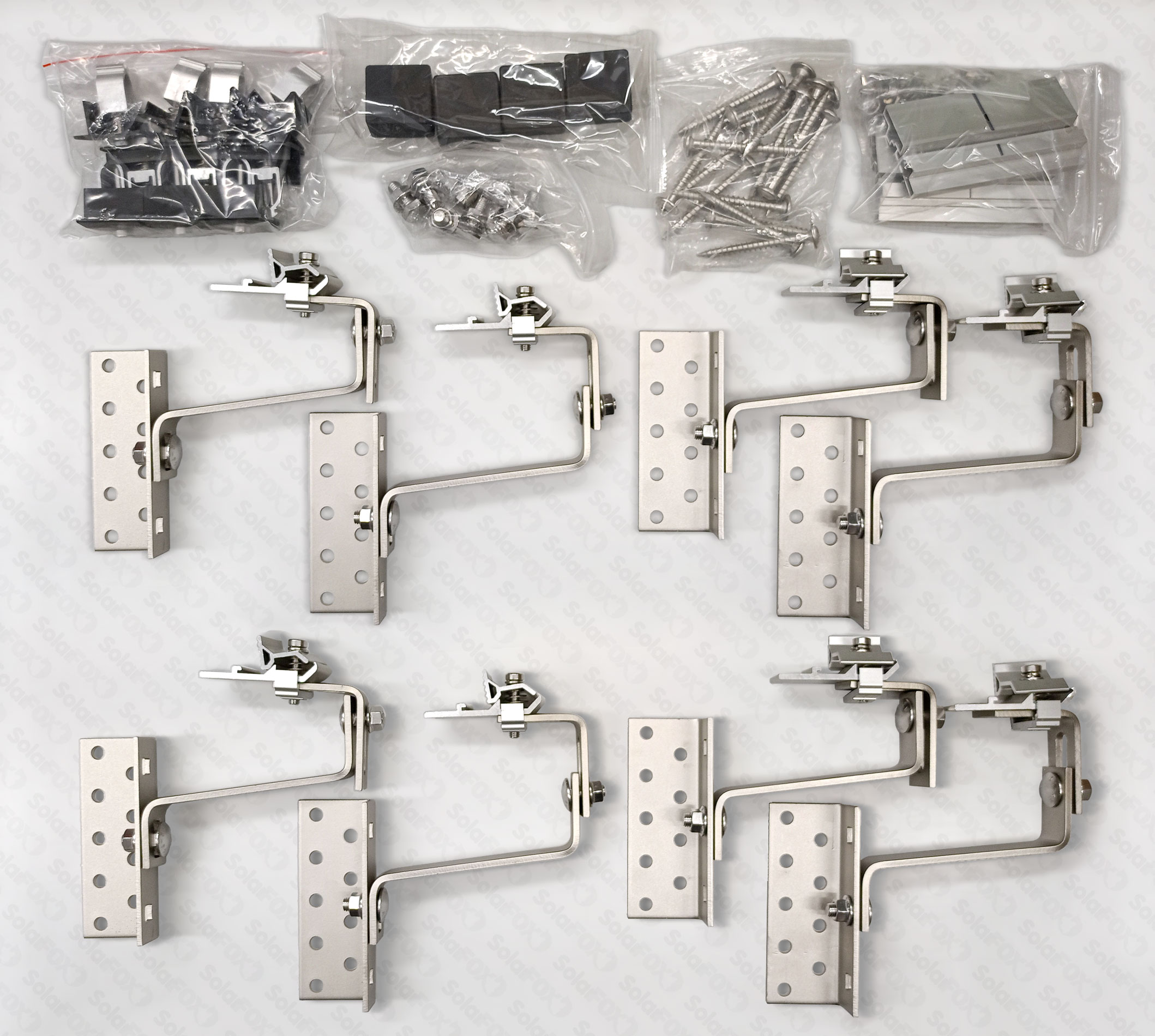 Βάση κεραμοσκεπής Φωτοβολταικών Πάνελ τι περιλαμβάνεται στην αποστολή