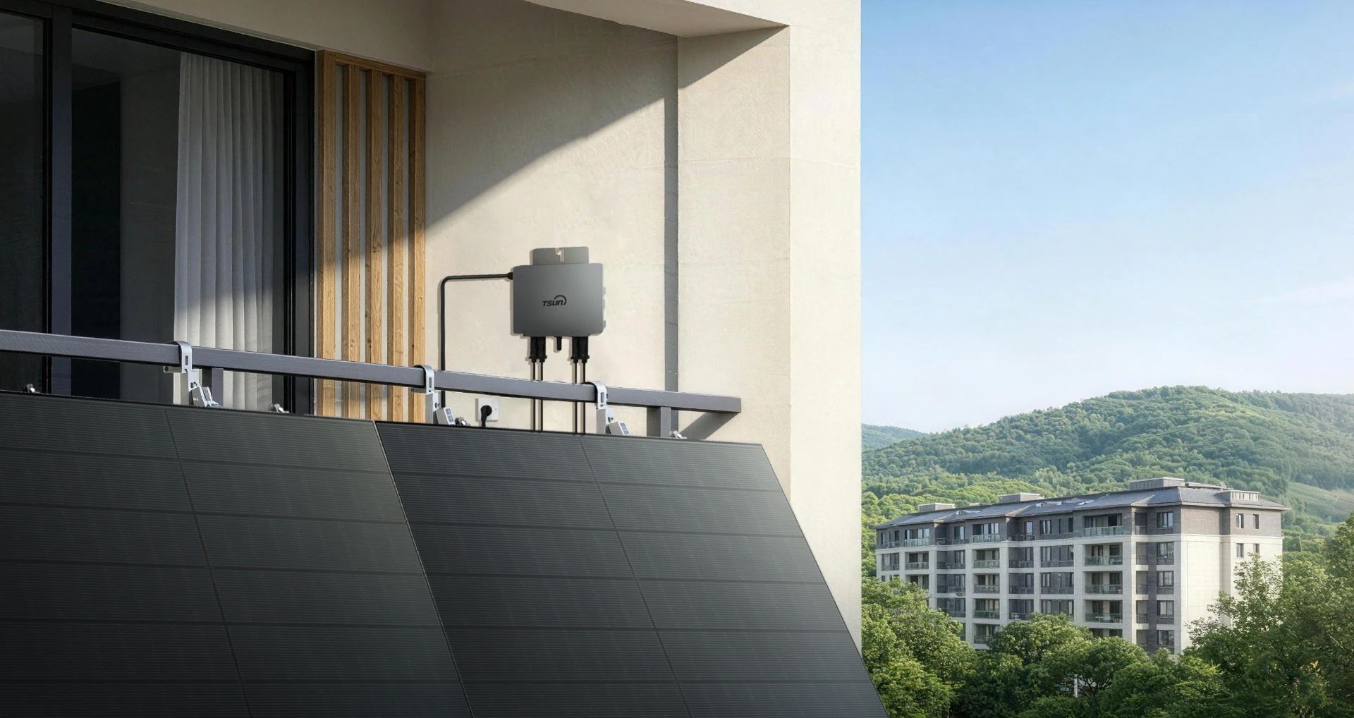 Τρίτης Γενιάς Micro Inverter TSUN Balcony MX800Lite