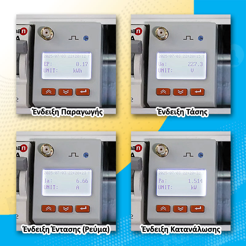 Tsun Smart Meter Talent-MG3-MS Μετρητής Ενέργειας Ράγας / Για τους μετατροπείς με Serial Number (R)