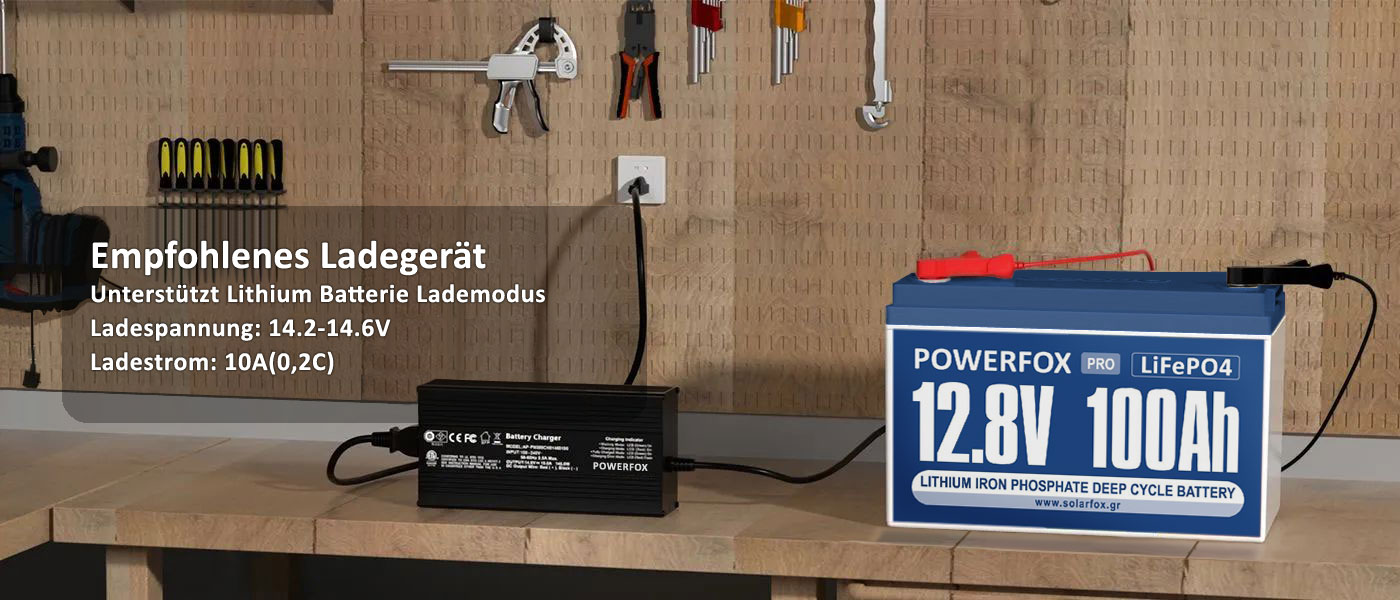 Empfohlenes Ladegerät