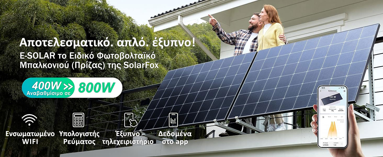 Φωτοβολταϊκό Πρίζας, Φωτοβολταϊκό Μπαλκονιού